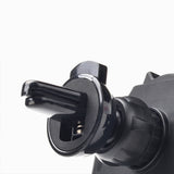 Air Vent Car Phone Holder - Strong Grip Air Outlets Ball Head Car Mount Bracket Mobile Holder For All Type Of Car - Black