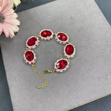Crystal Bracelet Fashion Trending Inlaid With Full Diamond