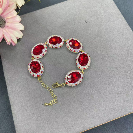 Crystal Bracelet Fashion Trending Inlaid With Full Diamond