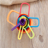 6 Pcs Color Measuring Spoon Set - Kitchen-grade Baking Tool