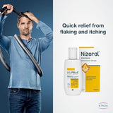 Nizoral Ketoconazole Anti-Dandruff Treatment Shampoo, 100 ml, Effective Dandruff Treatment, Works from the first wash, Clinically proven Ketoconazole Shampoo to relieve Itchy Scalp - Shop N Save