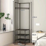 4 Tier Metal Wardrobe Hanging Corner Rack