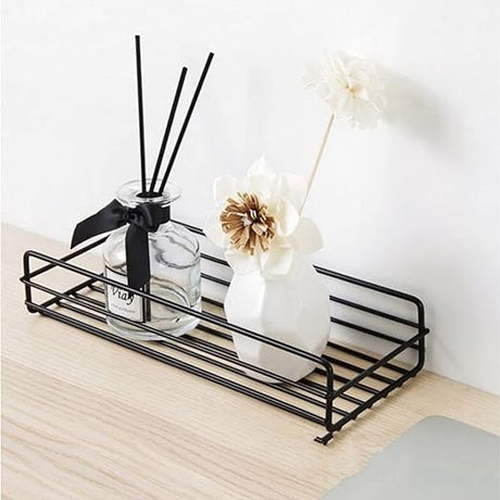 Adhesive Shower Holder: Rust-Resistant, Stainless Steel Organizer - Shop N Save