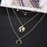 Jewels Galaxy Gold-Plated Multi-Strand Designer Necklace - Shop N Save