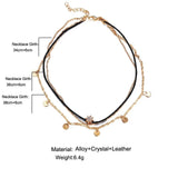 Three-Tier Star Pendant Choker: Fashionable Women's Jewelry - Shop N Save