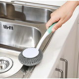 Creative Long Handle Steel Ball Dishes Cleaning Brush - Shop N Save