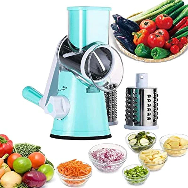 Multipurpose Manual Speedy Vegetable Fruit And Cheese Grinder - Light blue - Shop N Save