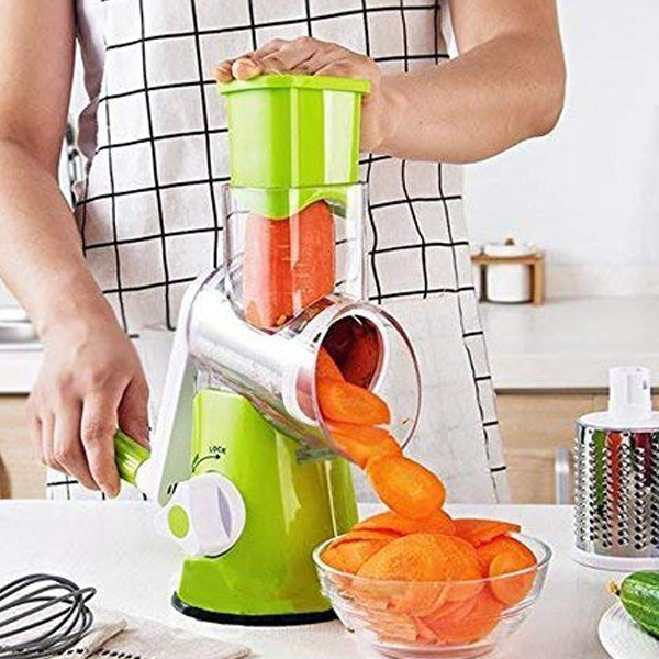 Multipurpose Manual Speedy Vegetable Fruit And Cheese Grinder - Light blue - Shop N Save