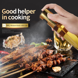 100Ml Glass Bottle Mister BBQ Oil Sprayer - Silver