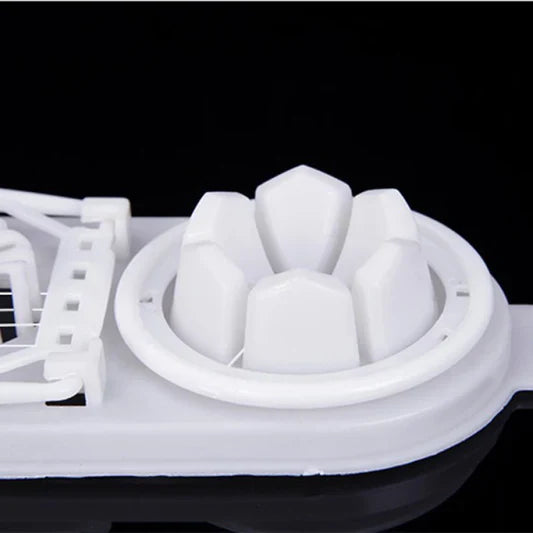 Multi Function Pine Preserved Egg Slicer - White - Shop N Save