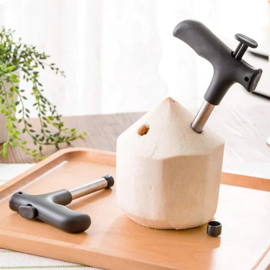 Premium Black Coconut Opener Knife: Durable, Efficient, and Stylish - Shop N Save