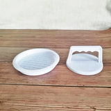 Round Shape Hamburger Meat Patty DIY Mold - White - Shop N Save