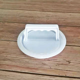 Round Shape Hamburger Meat Patty DIY Mold - White - Shop N Save