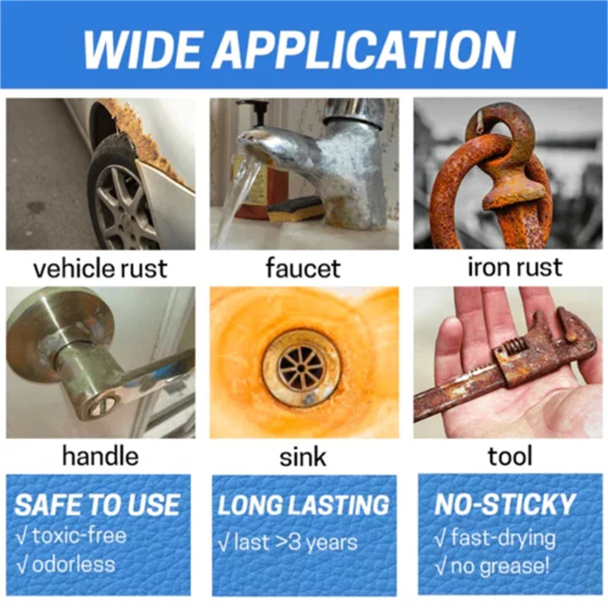 Instant Rust Removal Spray