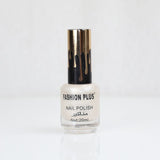 Fashion Plus Nail Polish: Sparkling White Glitter for Dazzling Nails(5)