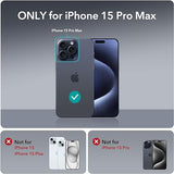 ESR iPhone 15 Pro Max Case: MagSafe, Military-Grade, Scratch-Resistant - Shop N Save