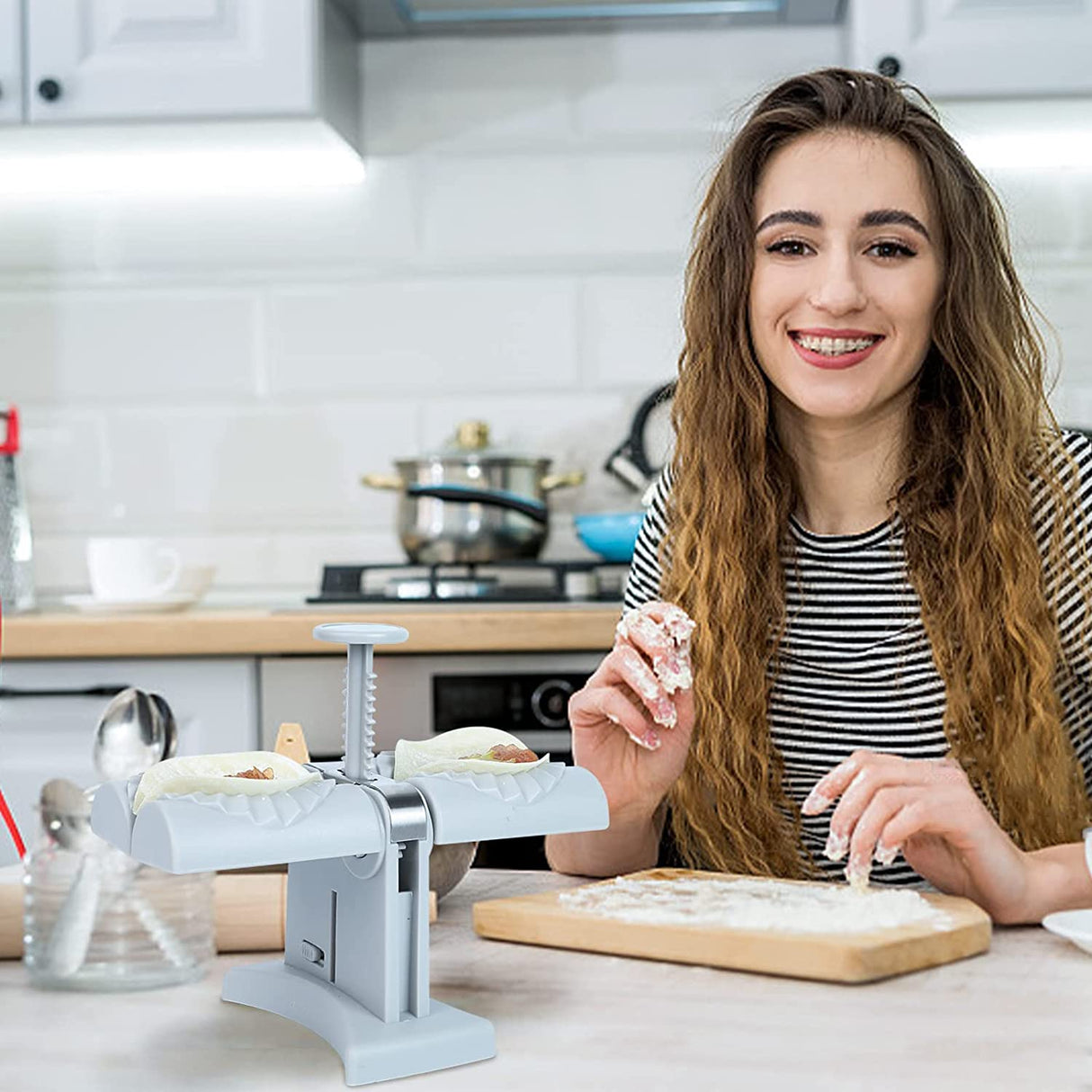 Quick Automatic Press Mould Dumpling Maker Set
