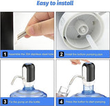 Portable Electric Water Pump for 5-Gallon Jugs - USB Charging - Shop N Save
