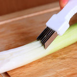 Kitchen Handle Type Scallion Cutter - White - Shop N Save
