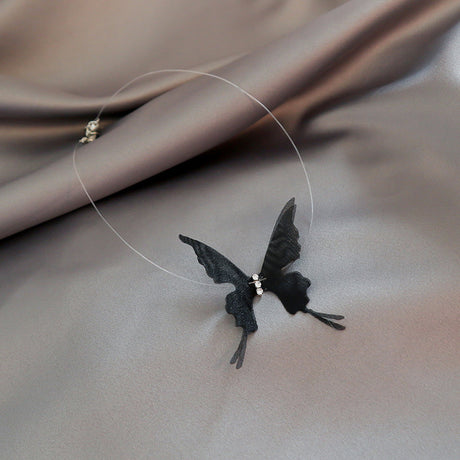 New Fashion Trending Cold Style Personalized Bow Sweet Geometry Necklace