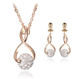 Jewelry Set Custom Shambhala Earring Necklace Set