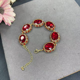 Crystal Bracelet Fashion Trending Inlaid With Full Diamond