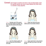 Derma Roller System For Face Massage - Black - Shop N Save