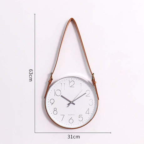 Mute wall decoration wall clock