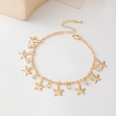 Shell Leaf Fashion Pendant Women's Footwear
