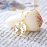 World map Necklace