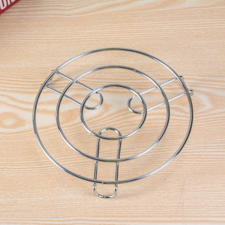 Stainless Steel High Quality Hot Pot Pan Stand - Silver - Shop N Save