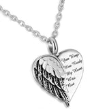 Stainless Steel Perfume Bottle Can Be Opened Pendant European And American Love Personality Ladies Pendant