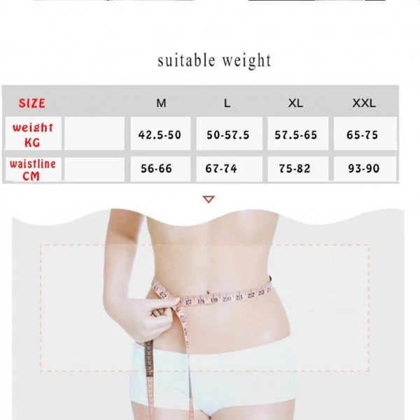 Women High Waist Shaper Underwear - Light Pink