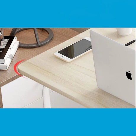 Folding Home Double Layer Adjustable Computer Laptop Desk Table
