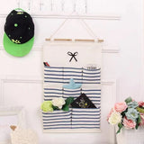 8 Pockets Home Wall Mounted Wardrobe Organizer Bag - Shop N Save