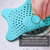 Kitchen Bathroom Sink Drain Filter Strainer Hair Catcher - Blue - Shop N Save