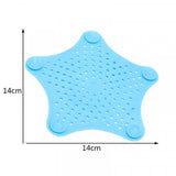 Kitchen Bathroom Sink Drain Filter Strainer Hair Catcher - Pink - Shop N Save