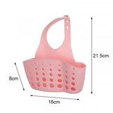 Kitchen Adjustable Snap Sink Storage Strainer Holder - Green