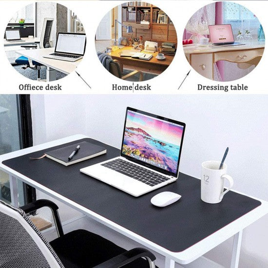 Dual Side Large Desk Mouse Pad Gaming Non Slip Ultra Thin