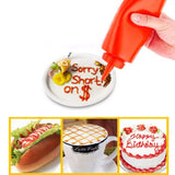 Plastic Squeeze Condiment Ketchup Sauce Bottle - Yellow - Shop N Save