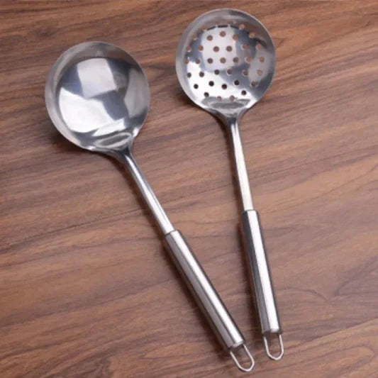4 Pieces Stainless Steel Kitchen Utensil Spatula Set - Silver - Shop N Save