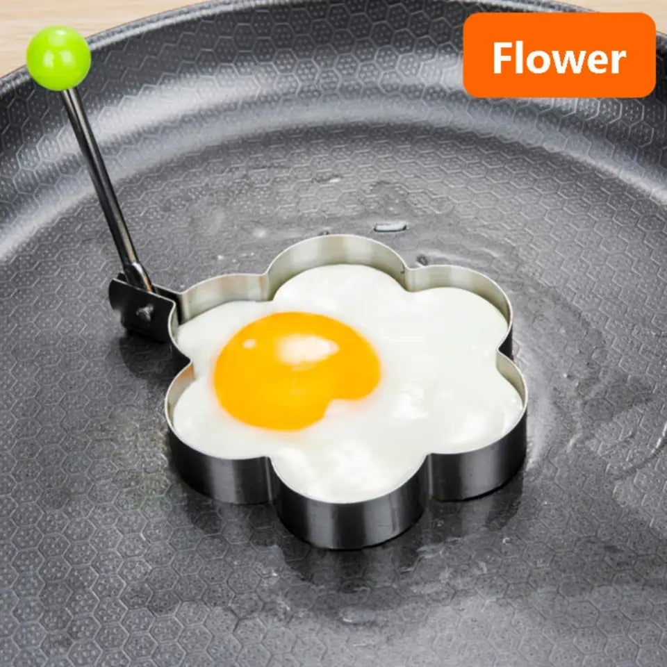Egg Beater: Heart &amp; Flower Egg Maker, Versatile, Whimsical Breakfast - Shop N Save