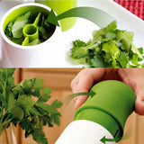Fruit and Vegetable Spice Manual Herb Grinder - White Green