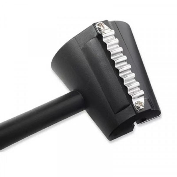 Fruit And Vegetable Spiral Manual Double Sided Peeler - Black