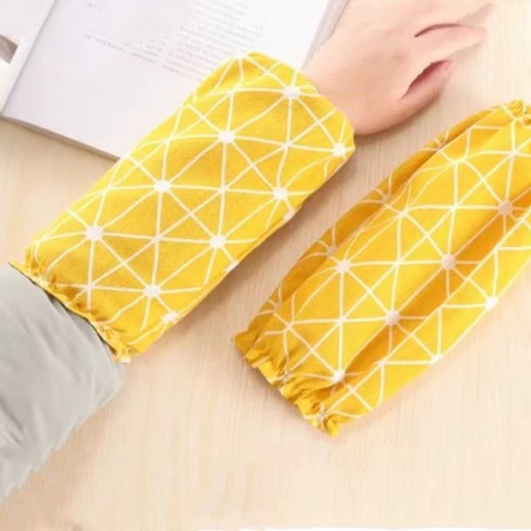 Stain Resistant Cotton Arm Protector Kitchen Sleeves