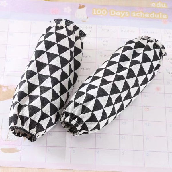 Stain Resistant Cotton Arm Protector Kitchen Sleeves