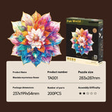 World Shaped Puzzle Photo Frame