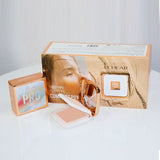 1 Pcs L'chear Smoothing Oil Control Pro All Day Stay Compact Face Powder  - Matte - Glitter Light Nude & Dark Nude (2)