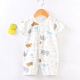 Baby Jumpsuit Newborn Romper Short-Sleeved Thin Romper Infant Baby Bag