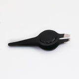 Fashion Plus Eyebrow tweezers Professional Quality (Black).